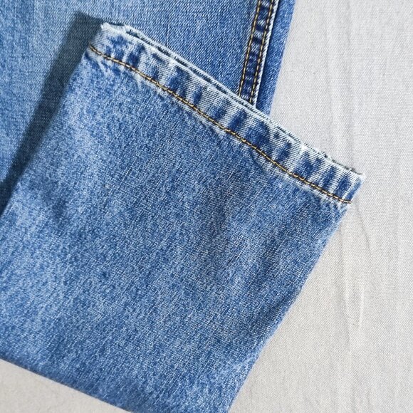 Massimo Dutti Jeans  men's size 30/32 denim blue colour slim fit straight denim - Picture 10 of 13